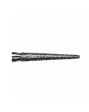 6850.314.012  KOMET FRESA DIAMANTE CONICA REDONDEADA TURBINA ø 012 GRANO GRUESO 5 ud.