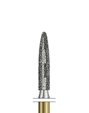 S6862.314.014  KOMET FRESA DIAMANTE LLAMA TURBINA ø 014 GRANO GRUESO S 5 ud.