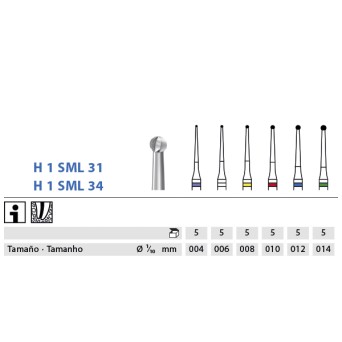 H1SML31.205.010 KOMET endo tracer 5 ud