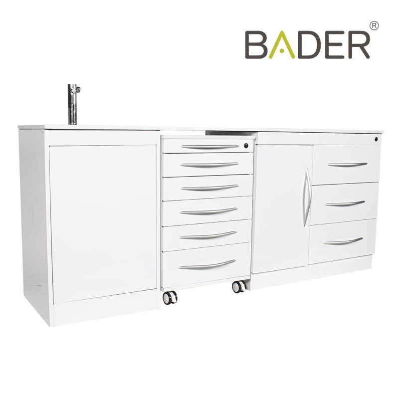 Conjunto Mobiliario Cuádruple Push-on BADER