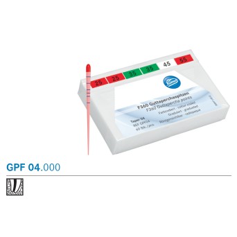 PUNTAS GUTAPERCHA KOMET GPF04.000.045.K0 100 ud