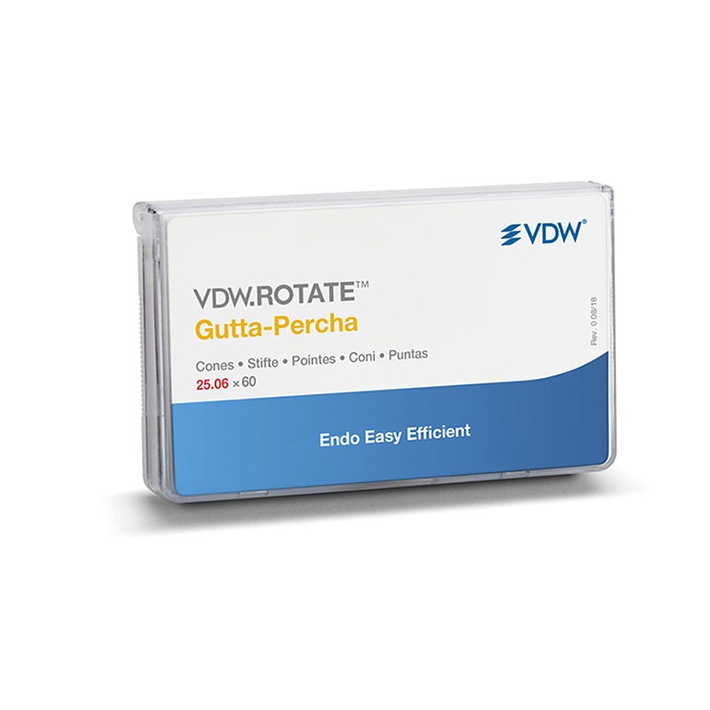 PUNTA GUTAPERCHA ROTATE VDW 04 nº 30 60 ud