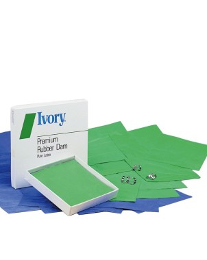 IVORY RUBBERDAM mediano azul 6 x 6