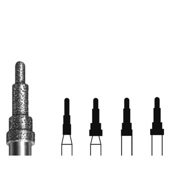 OPTIPOST KOMET fresa 28D.204.4 bicuspide inf