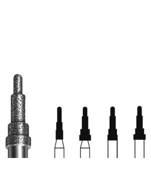 OPTIPOST KOMET fresa 28D.204.4 bicuspide inf
