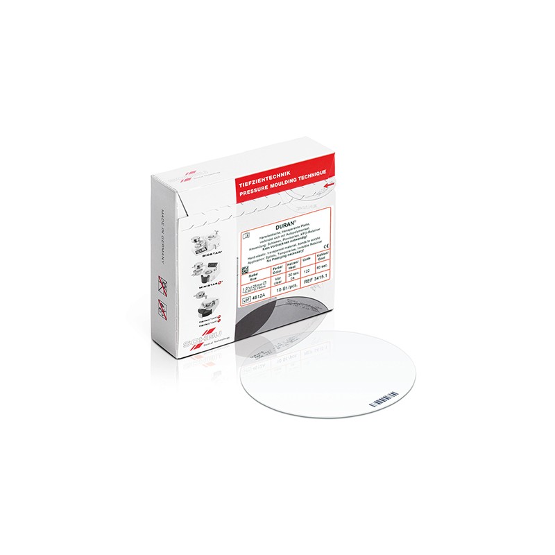 DURAN planchas transparentes 0.5x125 mm 100 ud