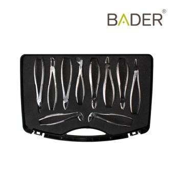 Kit de 10 Fórceps Bader