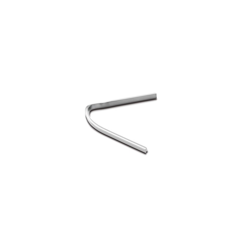 BARRA PROFI plana arqueada 80mm 10 ud