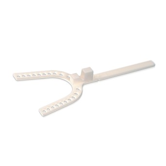 GEORGE GAUGE registro mordida blanco 5mm grande L 10 ud