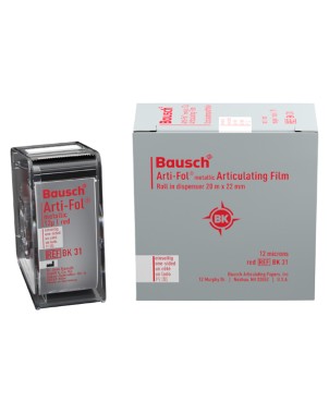 BK31 PAP.ART.ROJO METAL 22mm.
