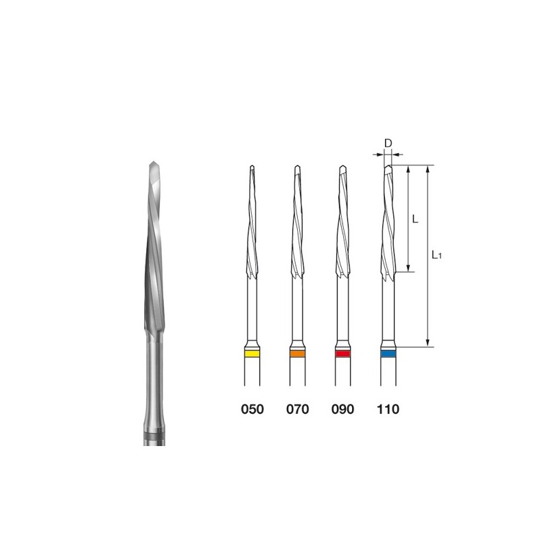 196L.204.050 ER KOMET ensachadores largos 2 ud esteril