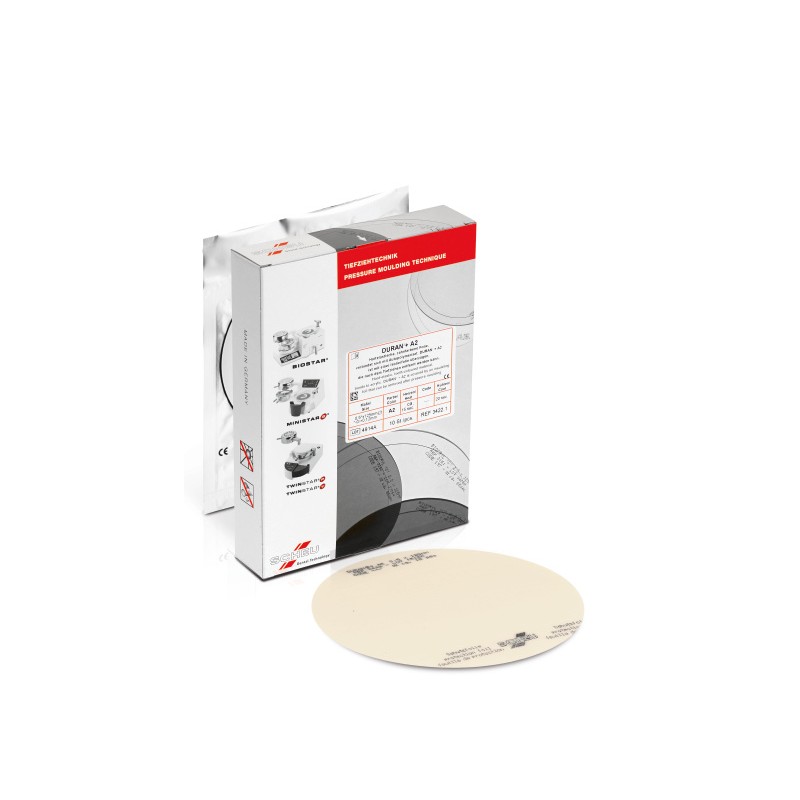 DURAN+ planchas transparentes A2 0.625x125 mm 10 ud