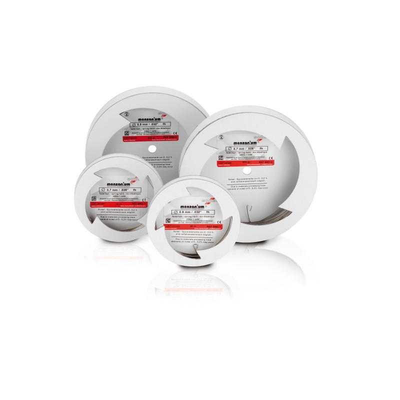 MENZANIUM rollo Ø 0,9 mm 036 inch duro-elastico 500g