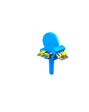 VECTOR 740 tornillo modificado curvado fino 2 ud