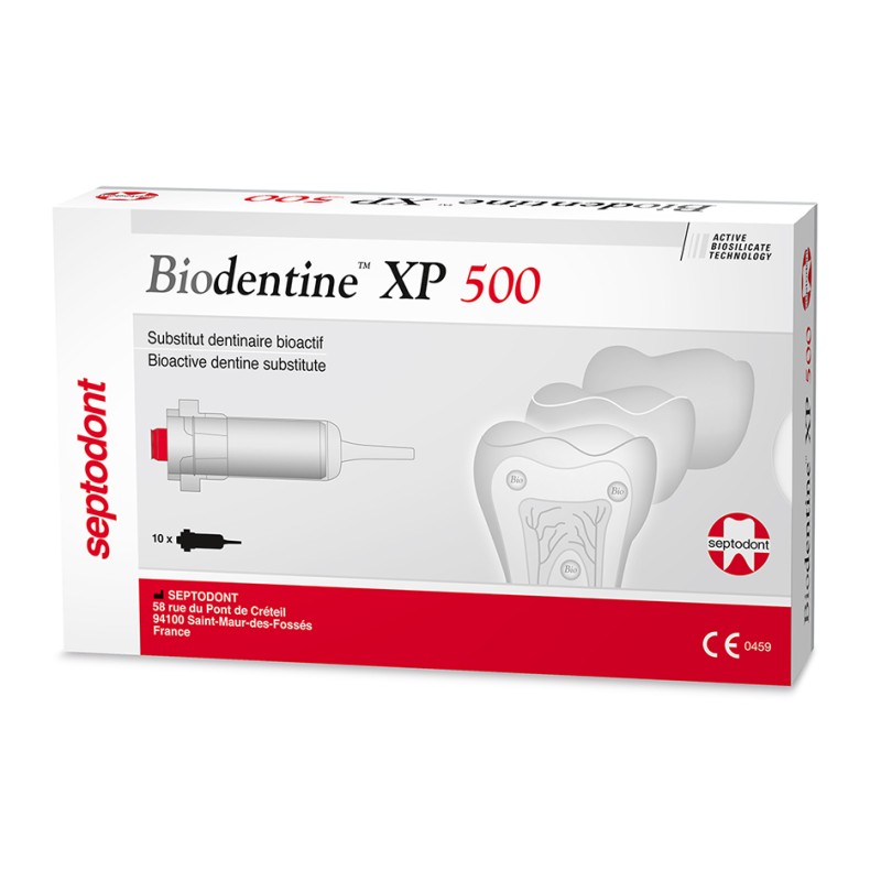 BIODENTINE XP 500 piston rojo 10 ud
