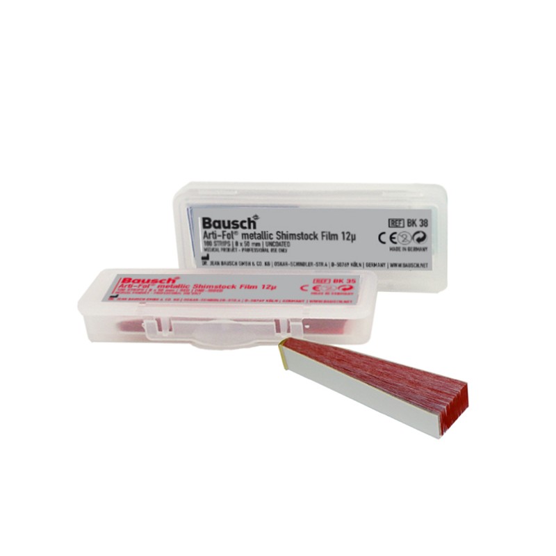 BK35 PAP.ART. ROJO METAL 100u.