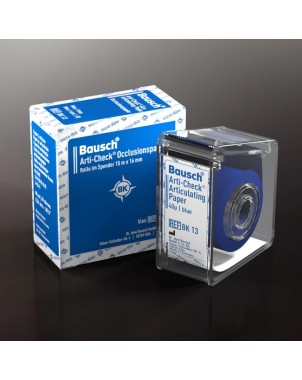 PAPEL ARTICULADO BAUSCH rollo 40 µ 15mx16 mm azul