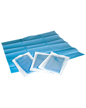 PAÑO QUIRURGICO esteril azul 50x100 50 ud