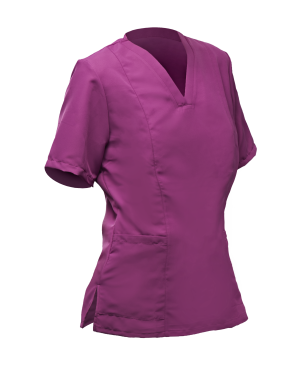 CASACA mujer WISTERIA m/c cuello V bolsillos XS