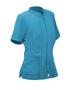 CASACA mujer turquesa m/c bolsillos cremallera XL