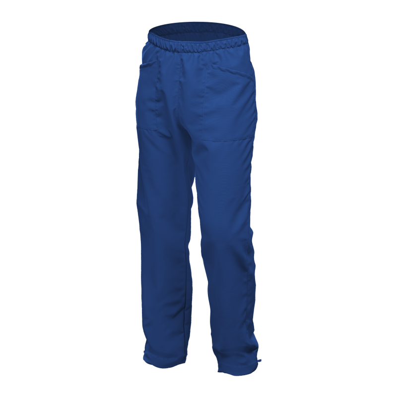 PANTALON unisex azul bolsillos elastico S