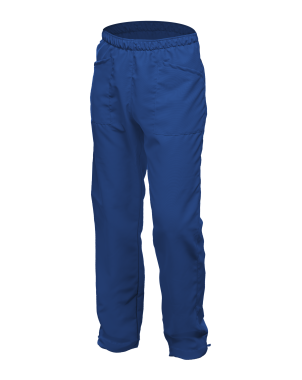 PANTALON unisex azul bolsillos elastico XL