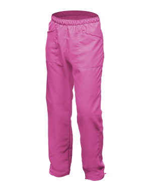 PANTALON unisex fucsia bolsillos elastico S
