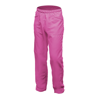 PANTALON unisex fucsia bolsillos elastico M