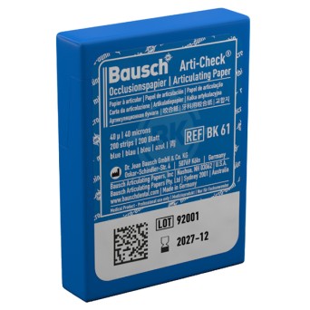 BK61 PAPEL ART. AZUL TIRAS PRECORTADAS  200u.