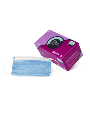 MASCARILLAS PRODONTO alta filtracion azul claro 50 ud