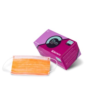 MASCARILLAS PRODONTO alta filtracion naranja 50 ud