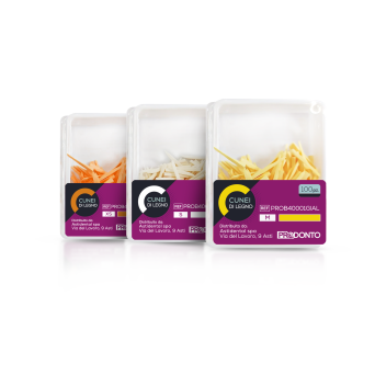 CUÑAS PRODONTO de madera blanca S 100 ud