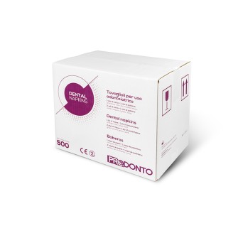 SERVILLETAS PLASTIFICADAS PRODONTO amarillo 500 ud