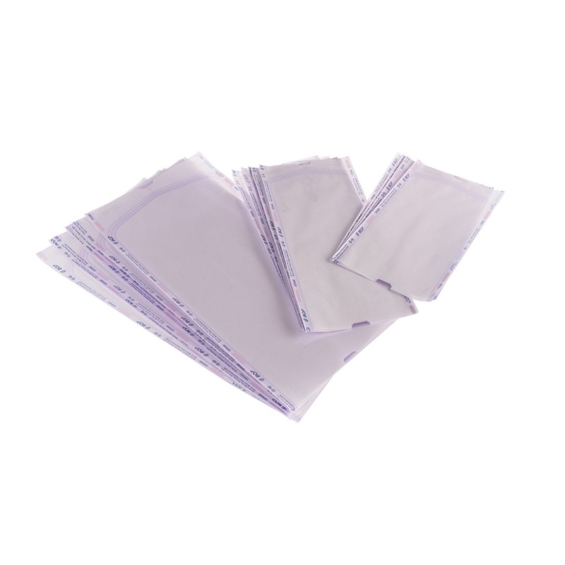 BOLSA ESTERILIZACION BOP TI PERGUT lila 300x390mm 200ud