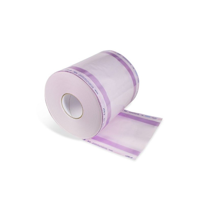 ROLLO ESTERILIZACION BOB TI c/fuelle lila 250x60 100 m