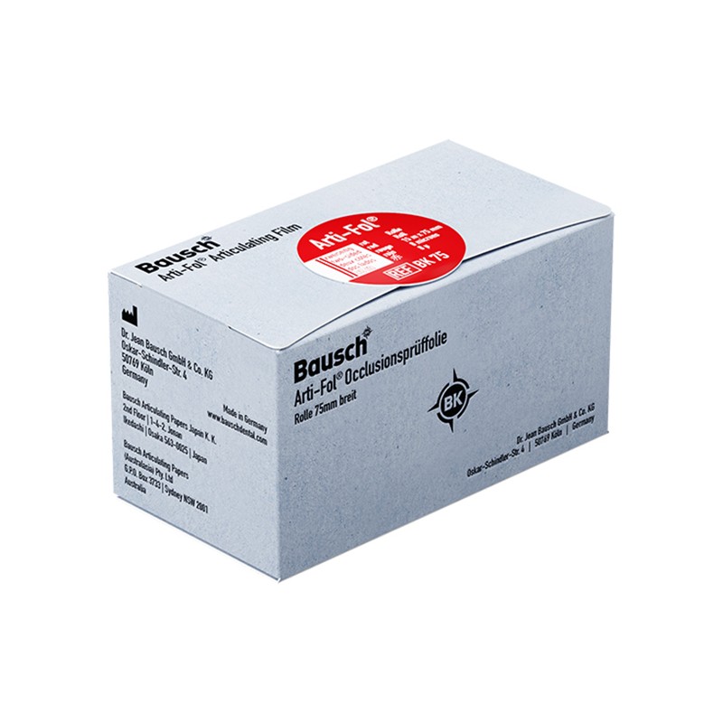 BK75 PAP.ART. ROJO 2 lados 15m.