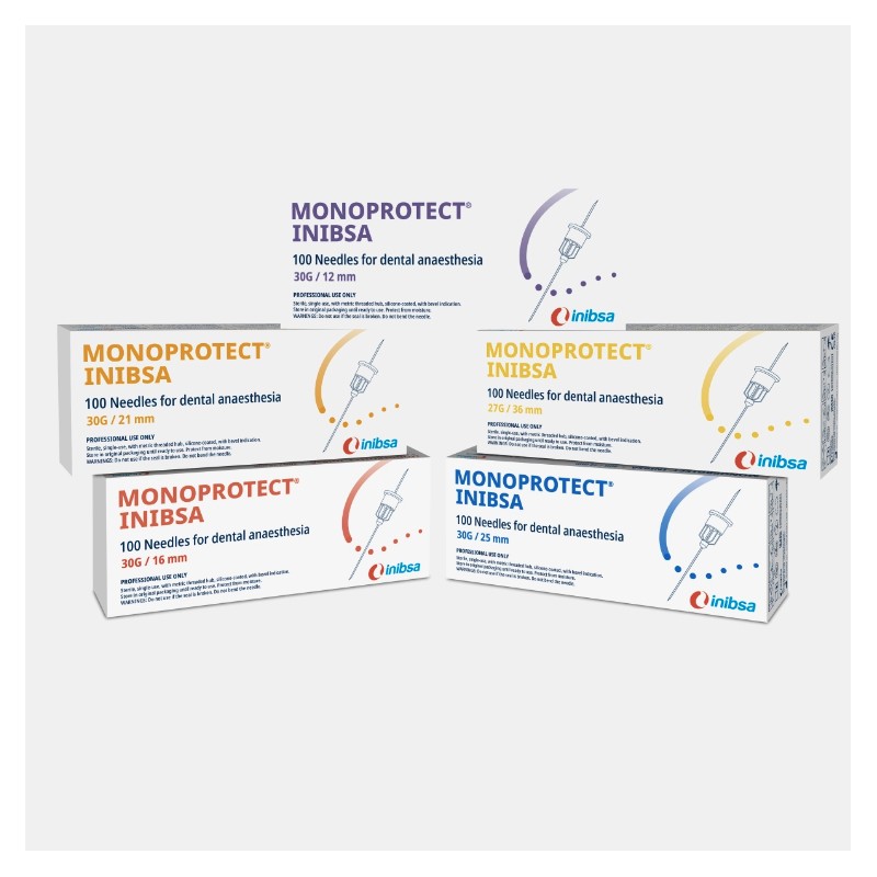 MONOPROTECT PLUS aguja 30G 0,30x25 100 ud