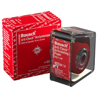 BK16 PAP.ART. ARTI-CHECK ROLLO 22mm. ROJO 40h 10m.