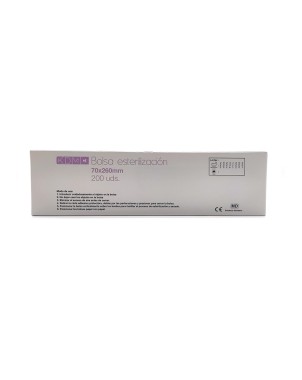 BOLSAS ESTERILIZAR KDM 7x26 cm 200 ud