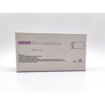 BOLSAS ESTERILIZAR KDM 14x25 cm 200 ud