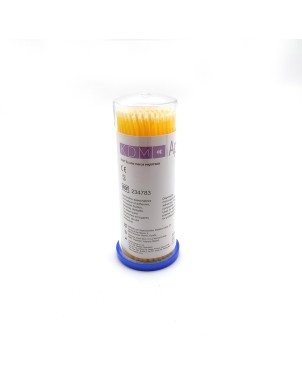 APLICADORES KDM fino amarillos 100 uds