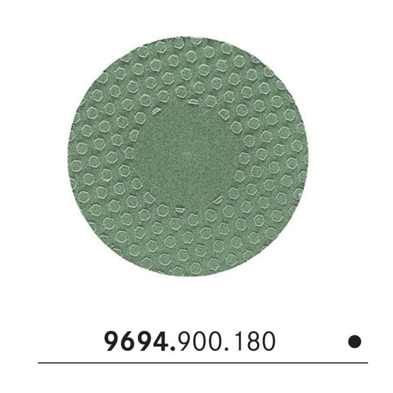 9694.900.180 KOMET pulidor ceramicas verde ø 180 5 ud