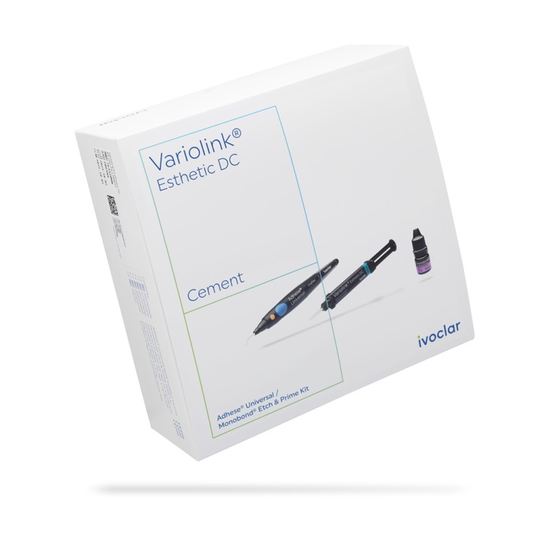 Variolink Esthetic DC Kit c/ Adhese Universal VivaPen y Monobond Etch & Prime