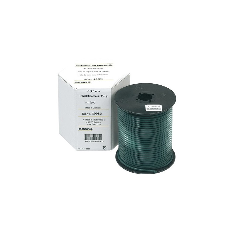 HILO CERA BEGO 4,0 mm rollo 250 g