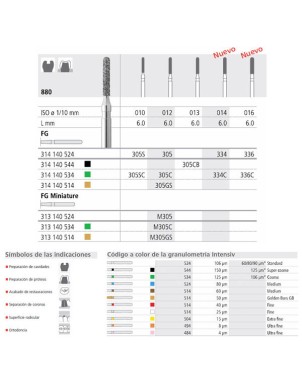 FG 305/6 CB 880-013 FG DIAM. S-GRUESO 6U.