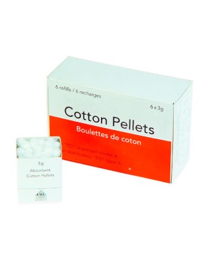 PELLETS ALGODON N.2 6mm.