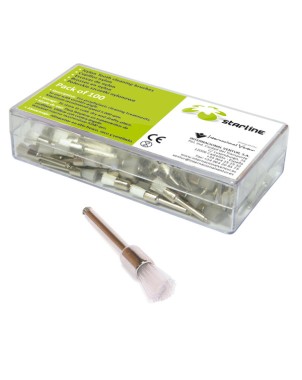 CEPILLO PROFILAXIS NYLON PUNTA 100u