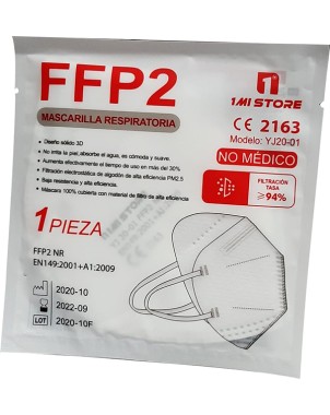 MASCARILLAS FFP2 BOLSA 1u.