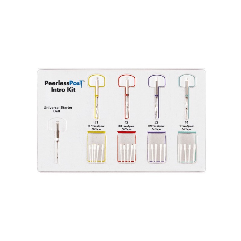POSTE PEERLEESPOST 4 1 mm apical 04 taper 10 ud
