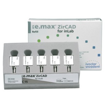 IPS EMAX ZIRCAD inlab C15L 5 ud